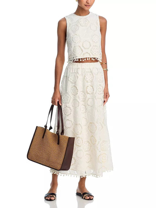 Crochet Vest & Square Crochet Dress