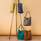 Hand-woven Leather Bag