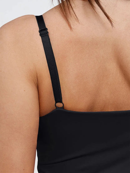 Plunging V Ruched Bodycon Mini Dress