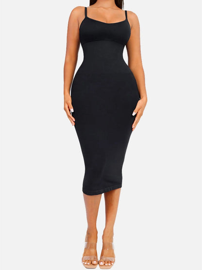 Seamless Midi Body Shaper Dress