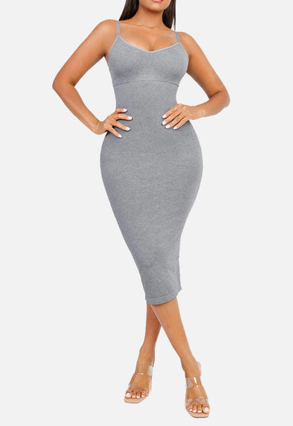 Seamless Midi Body Shaper Dress