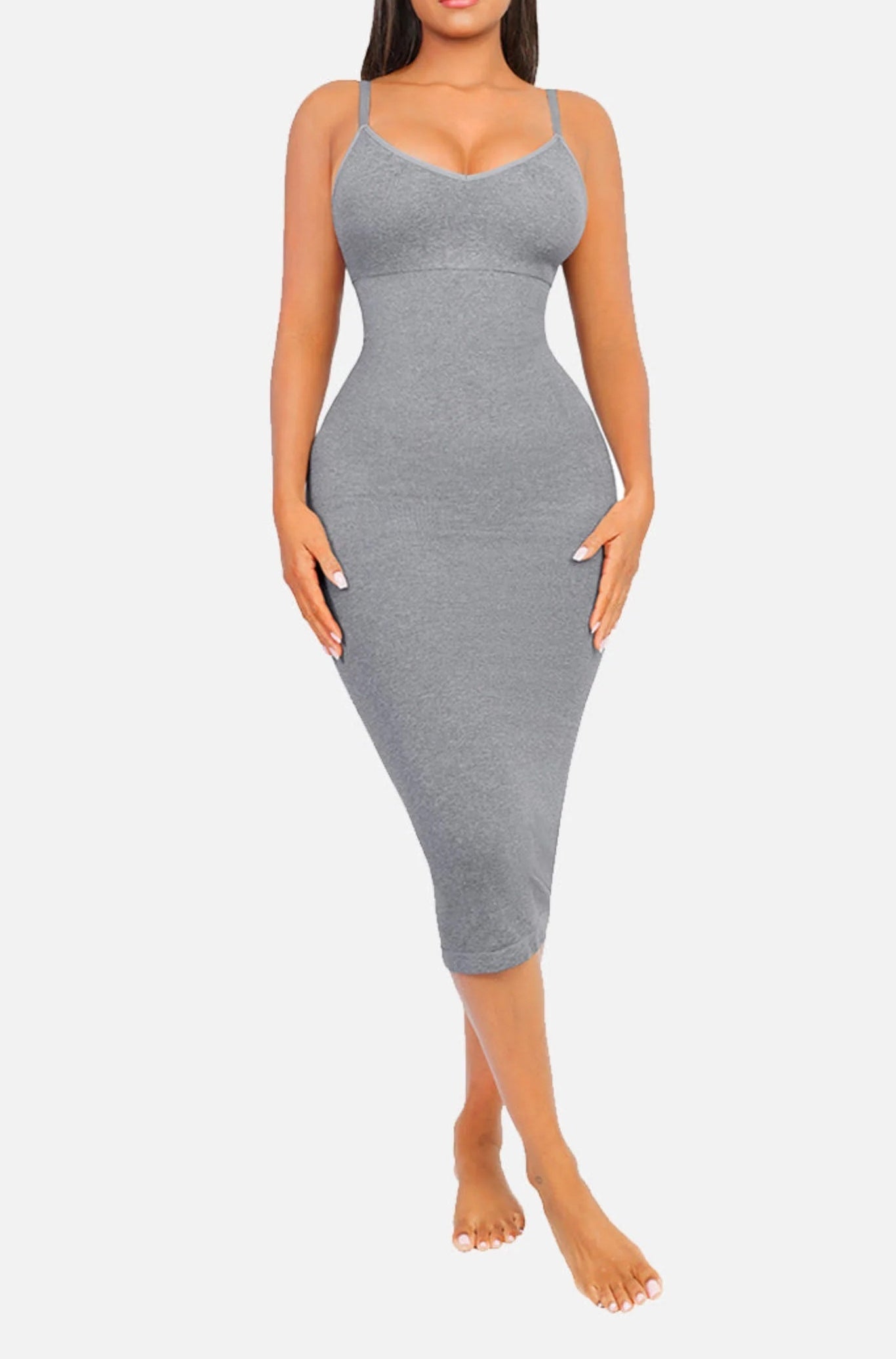 Seamless Midi Body Shaper Dress