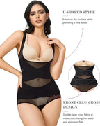 Mesh Tummy Tuck Body Triangle Shapewear