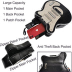 Bass Guitar Unique Design Shoulder Bag