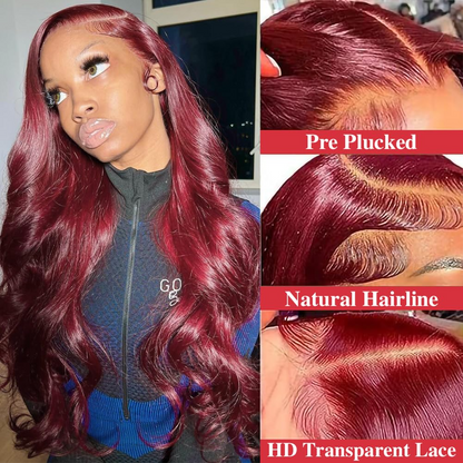 Highlight Balayage Lace Front Wig Human Hair
