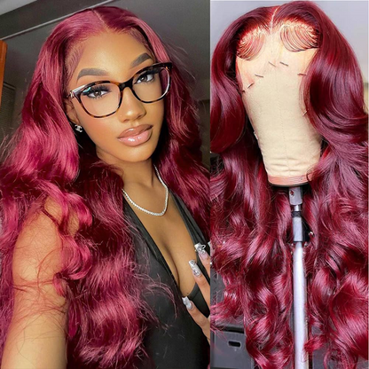 Highlight Balayage Lace Front Wig Human Hair