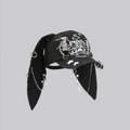 Distressed Rabbit Ear Baseball Cap
