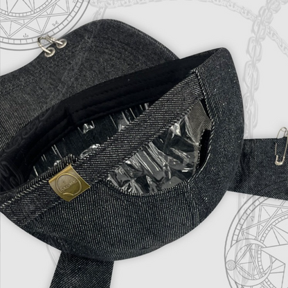 Distressed Rabbit Ear Baseball Cap