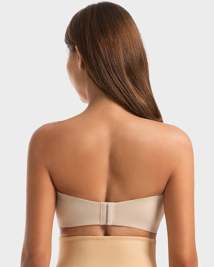 Stropless Anti-Slip Full Overage Headband Bra