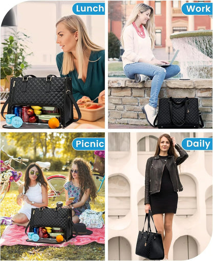 3 In 1 Lunch Tote Bag For Women