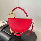 Women‘s Fashionable Solid Color Handbag