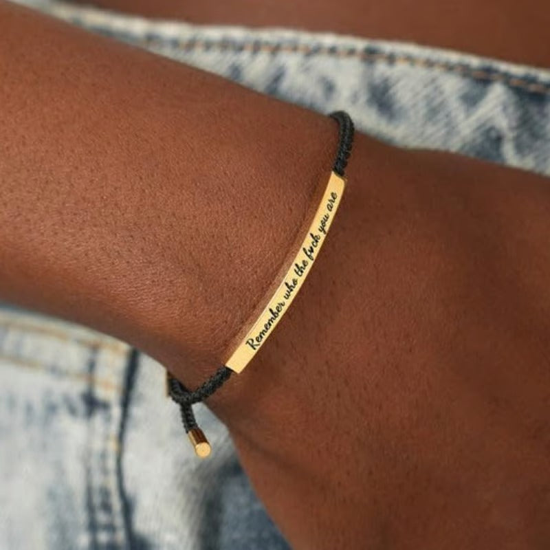 Braided Adjustable Inspire Bracelet