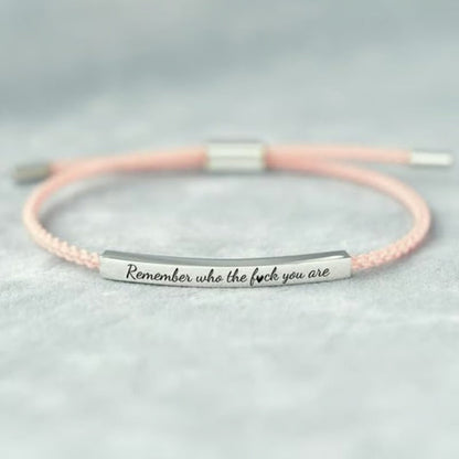 Braided Adjustable Inspire Bracelet
