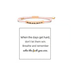 Braided Adjustable Inspire Bracelet
