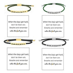 Braided Adjustable Inspire Bracelet