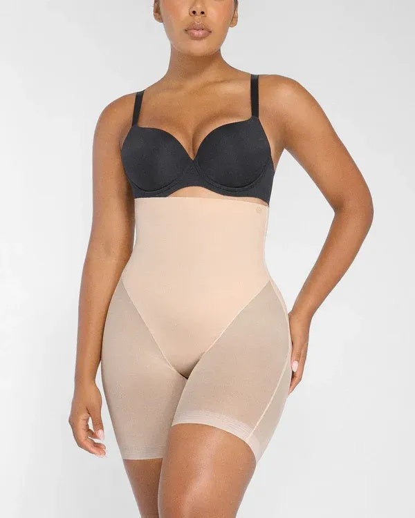 Mesh Smooth Butt-Lifting Shorts