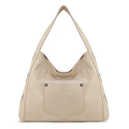 Vegan Suede Tassel Hippie Crossbody Bag