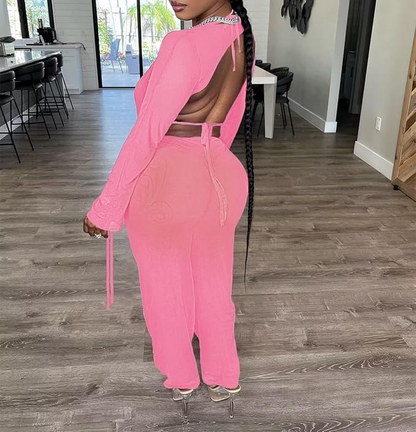 Women's 3 Piece Bikini Set Long Sleeve Top Long Pants Bikini