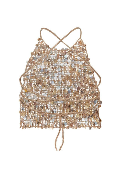 Crochet Mother Of Pearl Top