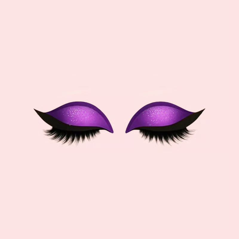 Lazy Eye Shadow Eyelash Patch