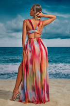 Printed Maxi Dress