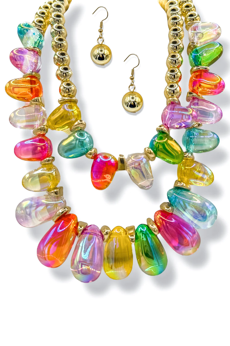 Full Attention Multi Statement Necklace