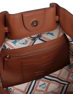 Spanish Leathers Brown Shopper Bag
