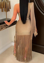 Tassel Waist Dress