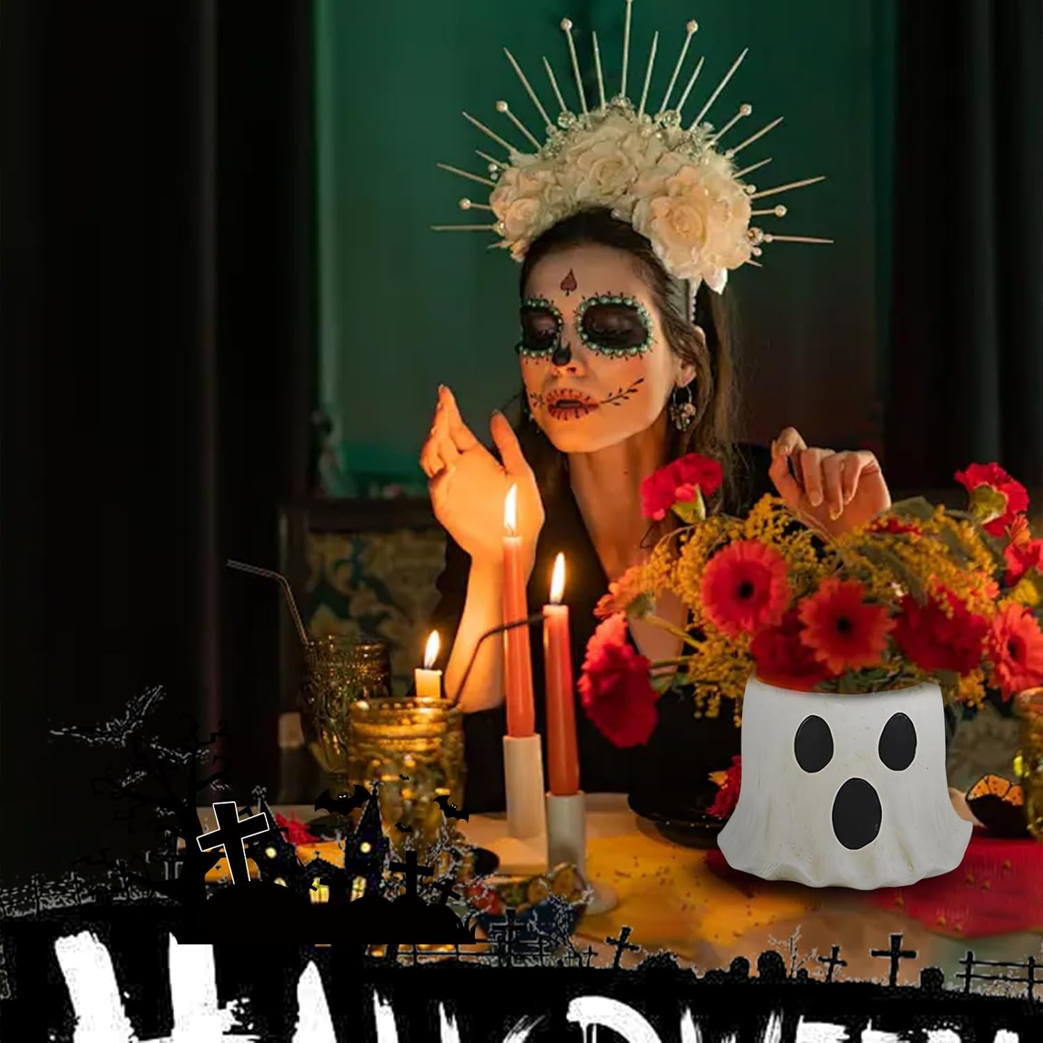 Cutest Halloween Candy Bowl Deco