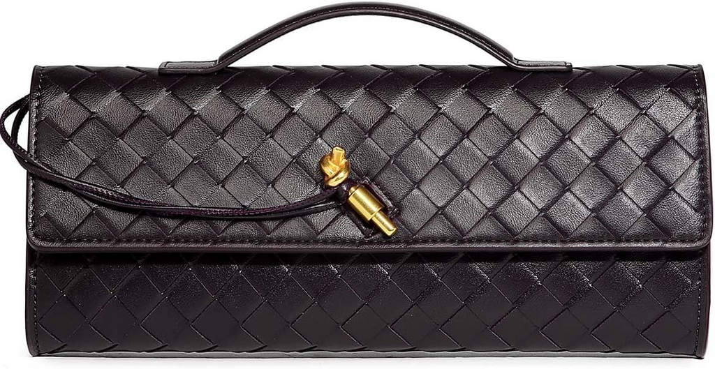 Trendy Woven Evening Clutch Purses For Women Evening Bags