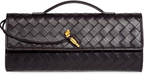 Trendy Woven Evening Clutch Purses For Women Evening Bags