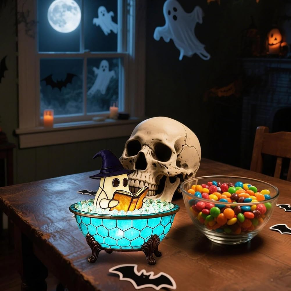 Halloween Party Ghost Bubble Bath Light
