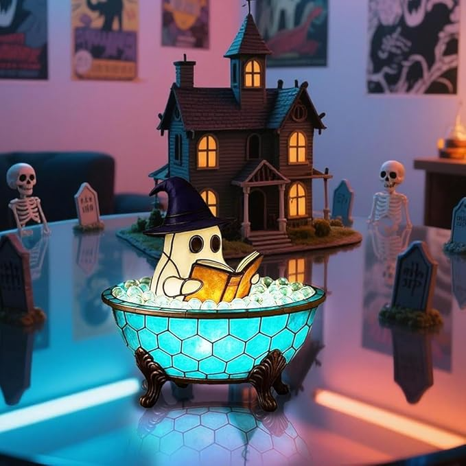 Halloween Party Ghost Bubble Bath Light