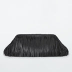 Tasselled Framed Clutch - Leather
