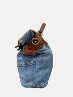 Luxe Denim Handbag