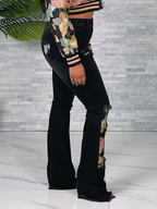 Black Stretch Jeans