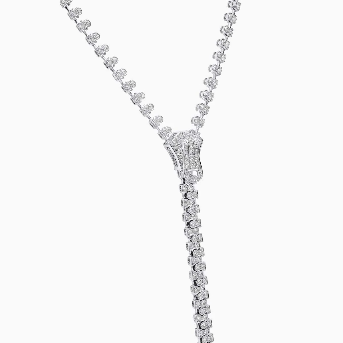 Zip Style Necklace