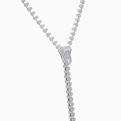 Zip Style Necklace