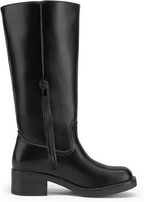 Womens Knee High Boots Square Toe
