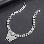 Dazzle Butterfly Necklace