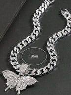 Dazzle Butterfly Necklace