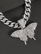 Dazzle Butterfly Necklace