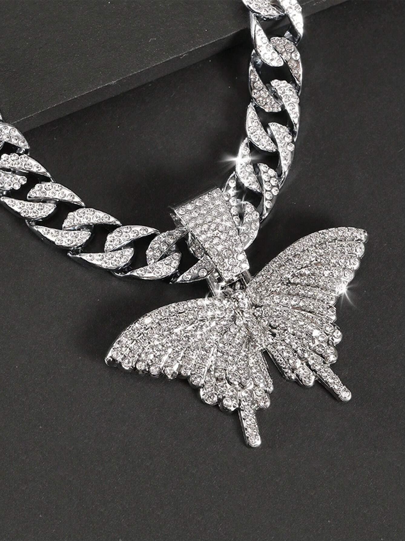 Dazzle Butterfly Necklace