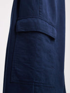 Navy Blue Tooling Modeling Suit