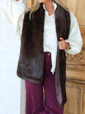 Fur Espresso Scarf