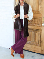 Fur Espresso Scarf