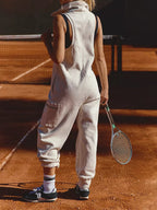 Casual Sleeveless Jumpsuit