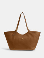 Grain Leather Tote Bag