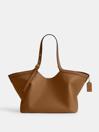Grain Leather Tote Bag