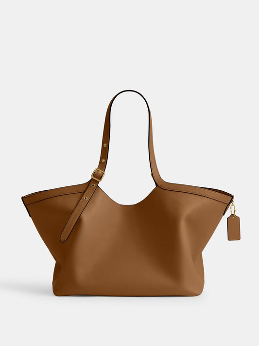 Grain Leather Tote Bag